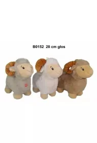 PLUSZAK BARAN Z GLOSEM 28CM SA - Maskotki i pluszaki - miniaturka - grafika 1