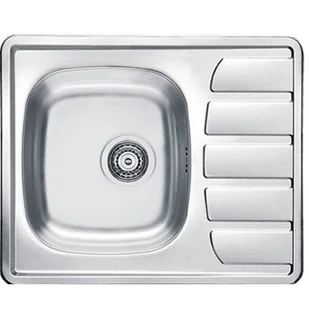 Alveus ZOOM 10 stal LEN 1098941 - Zlewozmywaki - miniaturka - grafika 1