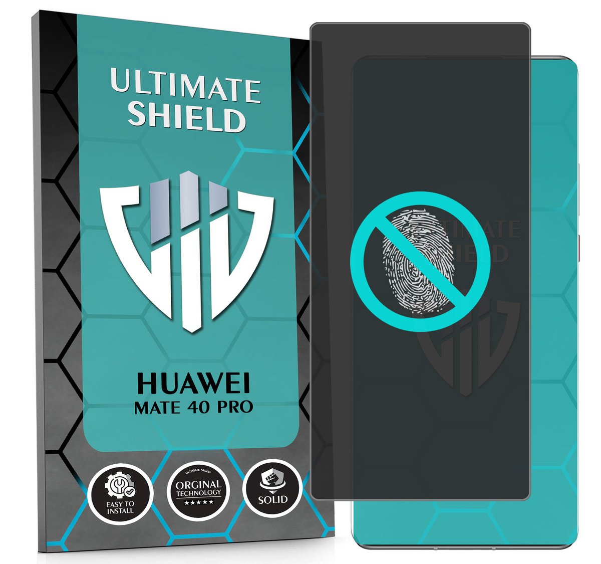 NAJLEPSZE SZKŁO 5D PEŁNE DO HUAWEI MATE 40 PRO SZKIEŁKO NIETŁUKĄCE ORYGINAŁ