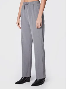 Gina Tricot Spodnie materiałowe Rumi Suit 17751 Szary Regular Fit - Spodnie damskie - miniaturka - grafika 1