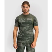 Kimona, stroje i obuwie - Venum Koszulka Techniczna Treningowa G-Fit Dry Tech T-shirt Army Camo - miniaturka - grafika 1