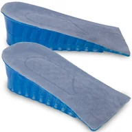 Akcesoria obuwnicze - Podwyższające Podpiętki 2 Warstwy Żelowe +3 cm - miniaturka - grafika 1