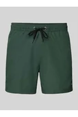 Kąpielówki męskie - Spodenki kąpielowe o kroju regular fit z naszywką z logo Model 'Everyday - Quiksilver - miniaturka - grafika 1