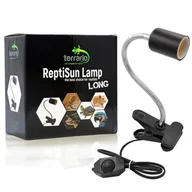Akcesoria do terrarium - Terrario Reptisun Long - Lampa Z Uchwytem Zaciskowym - miniaturka - grafika 1