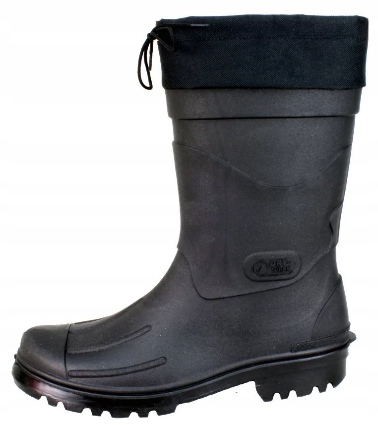 DRY WALK MĘSKIE KALOSZE WSUWANE CZARNE 46 1JRK