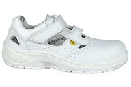 Obuwie robocze - Cofra sandały ochronne Specials Servius S1 ESD SRC, rozmiar 44, białe, 10190-000 - miniaturka - grafika 1