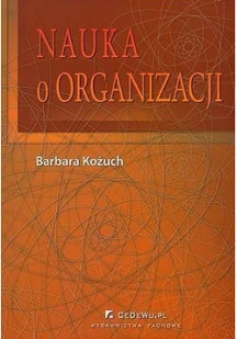 Nauka o organizacji Używana - Biznes - miniaturka - grafika 2