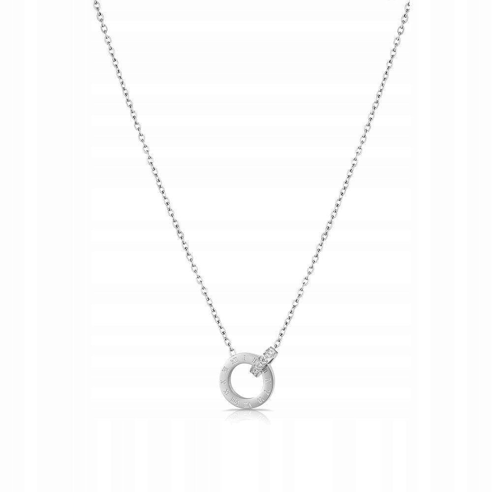 Biżuteria Daniel Klein srebrny damski naszyjnik