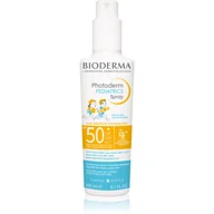 Balsamy i kremy do opalania - Bioderma Photoderm Pediatrics Spray SPF50+ 200ml - miniaturka - grafika 1