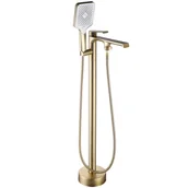 Baterie wannowe i prysznicowe - Rea Bateria wannowa Rea HASS ZŁOTA SZCZOTKOWANA BRUSH GOLD - miniaturka - grafika 1