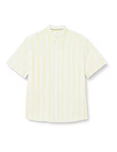 s.Oliver Męska koszula z krótkim rękawem, Zielony 70g5, XXL - Koszule męskie - miniaturka - grafika 1