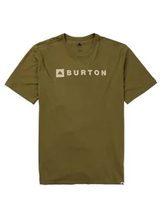 Burton Koszulka "Horizontal Mountain" w kolorze khaki - Koszulki męskie - miniaturka - grafika 1
