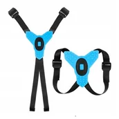 Paski, szelki, uprzęże foto - Mocowanie Do Kasku Uchwyt Na Kask Do Kamer Gopro Hero 10 9 8 7 6 5 4 3+ Max /  Gp-hbm-mt7 - miniaturka - grafika 1