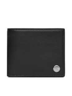 Calvin Klein Duży Portfel Męski Jeans Hardware Bifold W/Coin LV04G1082G Czarny - Portfele - miniaturka - grafika 1