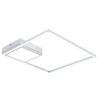 Lampy sufitowe - Rabalux Kwadratowa LAMPA sufitowa SIRIUS 5285 metalowy plafon LED 30W 4000K do salonu chrom 5285 - miniaturka - grafika 1
