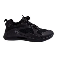 Półbuty damskie - Sneakersy damskie półbuty Big Star LL274372 czarne - miniaturka - grafika 1
