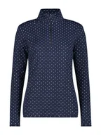 Koszulki sportowe damskie - CMP Koszulka funkcyjna w kolorze granatowo-białym - miniaturka - grafika 1