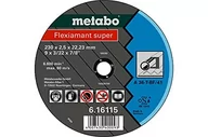 Materiały ścierne - Metabo Tarcza tnąca Flexiamant super A 36-T 230×2,5×22,2mm do stali 616115000 - miniaturka - grafika 1