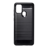 Etui i futerały do telefonów - Samsung Zalew mobile Wytrzymałe etui Back Case Carbon do Galaxy A21s czarny - miniaturka - grafika 1