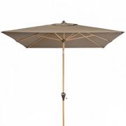 Parasole ogrodowe - ALU WOOD 3 x 2 m - automatyczny parasol uchylny z ochroną ULTRA UV 846 - miniaturka - grafika 1