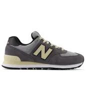 Buty sportowe męskie - Buty New Balance U574LGG - szare - miniaturka - grafika 1