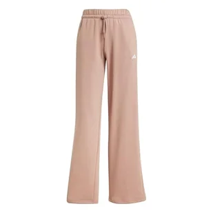 adidas Kobiety ESSENTIALS SMALL LOGO FEEL COZY OPEN HEM PANTS, warm clay/white, XXL - Spodnie rowerowe - miniaturka - grafika 1