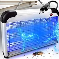 Lampy owadobójcze - Lampa Na Muchy Owadobójcza UV na Komary Owady Ćmy Bardzo Mocna Wysoka Skuteczność - miniaturka - grafika 1