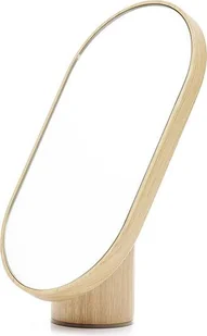 Lustro Woodturn dębowe naturalne - Lusterka do makijażu - miniaturka - grafika 1