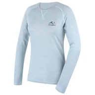 Koszulki sportowe damskie - Damska bielizna termoaktywna Husky Merow L Rozmiar: XL / Kolor: jasnoniebieski - miniaturka - grafika 1