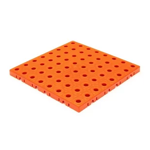 Płytka PCV podstawowa GripTil, 16 szt., pomarańczowa - Płytki ceramiczne - miniaturka - grafika 1