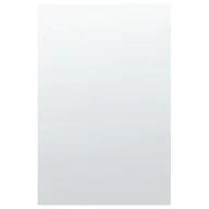 Lustra - Lustro ścienne 40 x 60 cm srebrne ANGERS - miniaturka - grafika 1