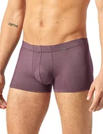 Spodenki damskie - Schiesser Męskie Szorty Bielizna, Burgund, S - miniaturka - grafika 1