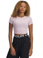 Koszulki i topy damskie - Under Armour Koszulka w kolorze jasnoróżowym - miniaturka - grafika 1