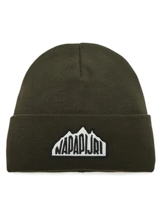 Napapijri Czapka F-Mountain NP0A4HXL Zielony - Czapki męskie - miniaturka - grafika 1