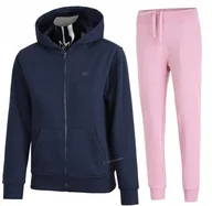 Spodnie sportowe damskie - 4F OCIEPLANY DAMSKI DRES BAWEĹNA KOMPLET BLUZA SPODNIE / rozm XS - miniaturka - grafika 1