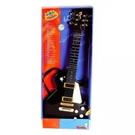 Instrumenty muzyczne dla dzieci - Simba Gitara Rock - czarna - miniaturka - grafika 1