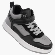 Buty dla chłopców - Buty Chłopięce Sneakersy Szare Na Rzepy Sportowe Za kostkę TC819 i TC823 Szary 26 - miniaturka - grafika 1