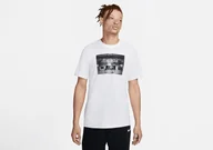 Koszulki męskie - Nike Dri-Fit Photo Basketball Tee White - miniaturka - grafika 1