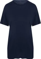 Koszule męskie - Ecologie EA002 Koszula męska DainTree EcoViscose Tee, Single Jersey - Kolor: Navy - Rozmiar: L - miniaturka - grafika 1