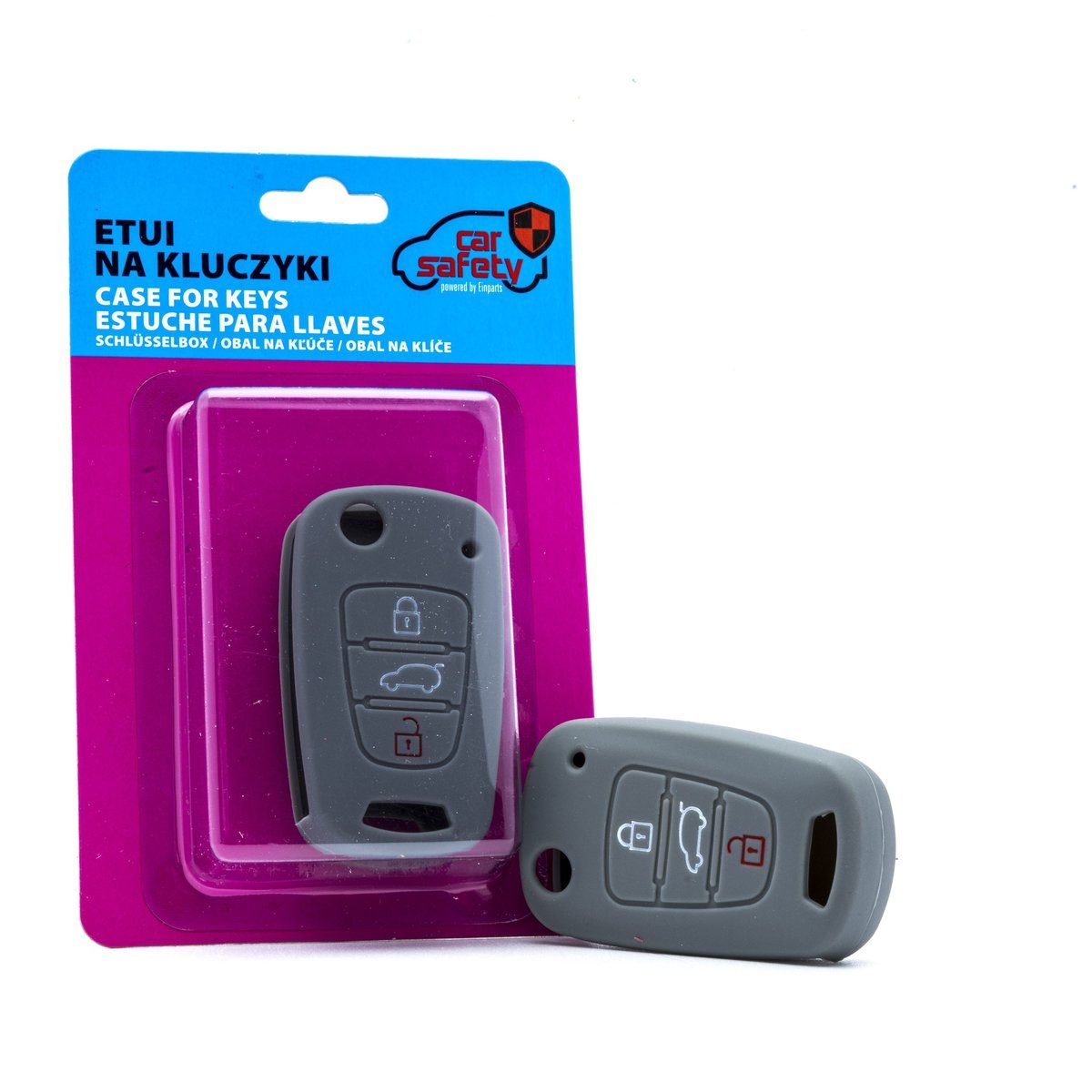 CARSAFETY ETUI SILIKONOWE NA KLUCZYK DO KIA RIO CEE'D PRO CEE'D KIA SOUL