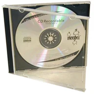 Pudełka i akcesoria na płyty CD - Box na 1 szt. CD, przezroczysty, czarny tray, Logo, 10,4 mm, 2-pack - miniaturka - grafika 1