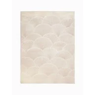 Dywany - Dywan Sofia Pawie Oko 80 x 150 cm beż - miniaturka - grafika 1