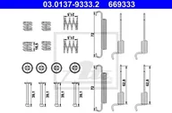 Układ hamulcowy - akcesoria - Zestaw akcesoriów, szczęki hamulcowe hamulca postojowego ATE 03.0137-9333.2 - miniaturka - grafika 1