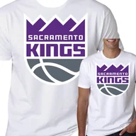 Koszulki męskie - T-Shirt Kosulka Sacramento Kings Prezent L 0488 - miniaturka - grafika 1