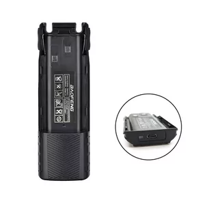 Bateria do Baofeng UV-82 3800mAh z USB C - Akcesoria do krótkofalówek - miniaturka - grafika 1