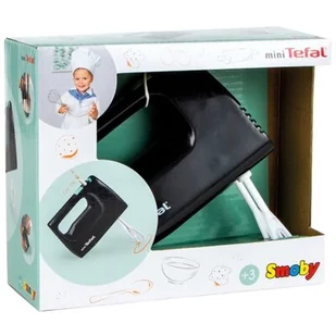 Smoby 310503 Tefal mikser ręczny, czarny, biały 310503 - Zabawki AGD - miniaturka - grafika 1