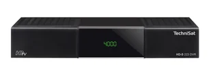 TechniSat HD-S 223 Satelitarny Full HD Czarny - Tunery DVB-T - miniaturka - grafika 1
