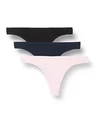 Majtki damskie - Schiesser 3PACK Stringi bielizna damska, Kolor: wielokolorow, 40 - miniaturka - grafika 1