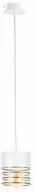 Lampy sufitowe - Keter lighting 1133 Lampa wisząca ROYAL WHITE/GOLD OP.OŚW. 1PŁ KL-1133 - miniaturka - grafika 1