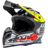 Kaski motocyklowe - Kask motocyklowy TORQ TORQ-911 Biało-czarny ( S) - miniaturka - grafika 1
